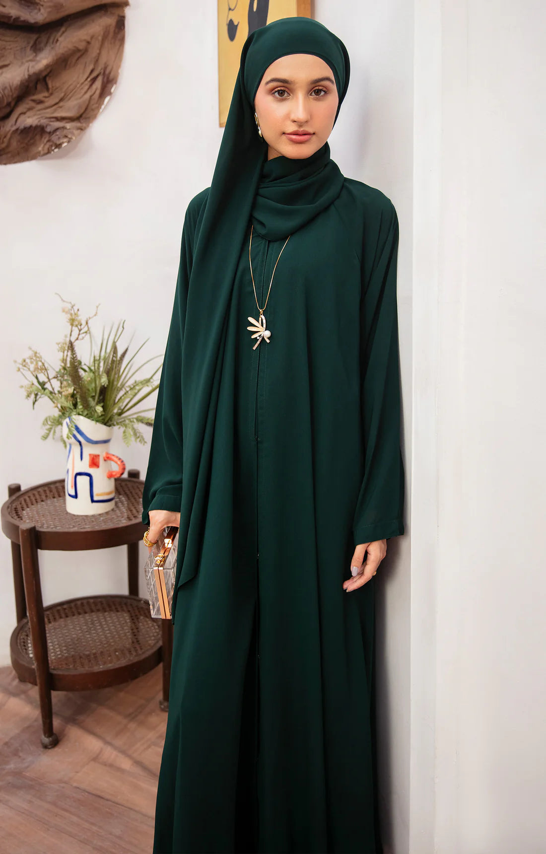 Verdent Volt Front Open Abaya