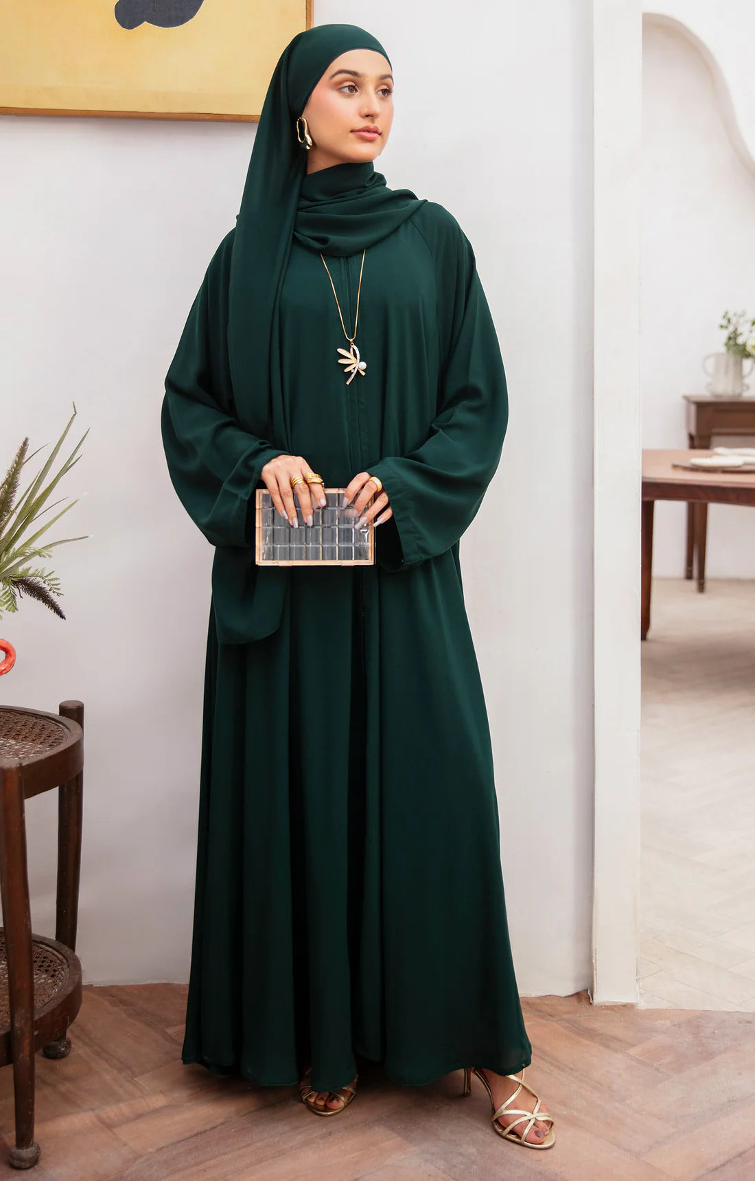 Verdent Volt Front Open Abaya