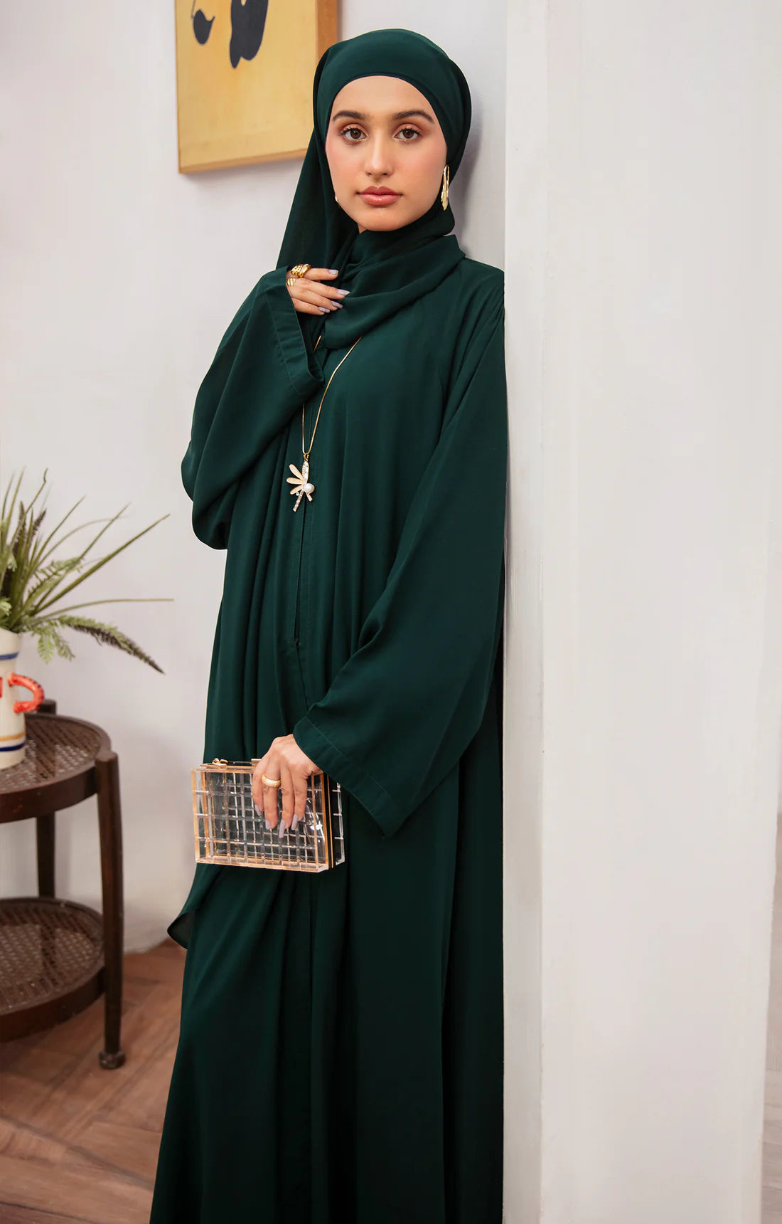 Verdent Volt Front Open Abaya